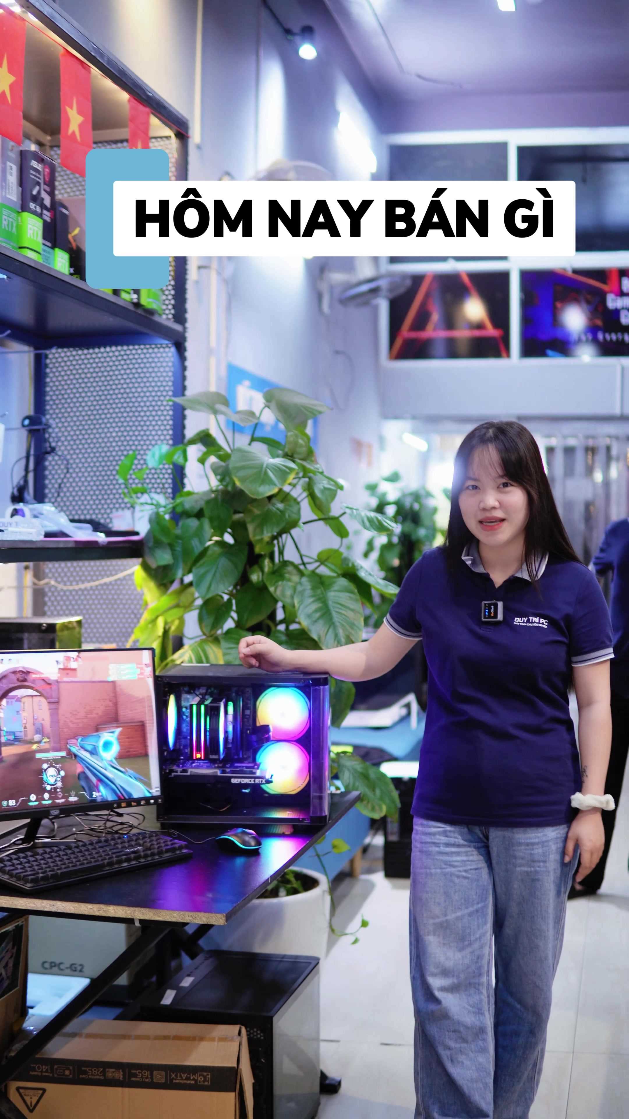 ộ PC Gaming i5 10400F | RTX 3050 | Màn 100Hz: Chiến Mượt Valorant, Mới 100%